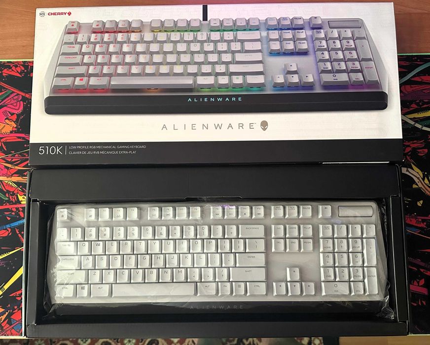 Tastatură Mecanică Gaming Alienware AW510K RGB Low Profile, Full Box