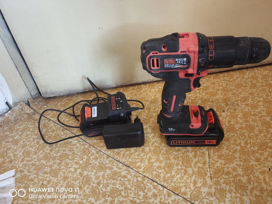 Black + Decker ударен винтоверт