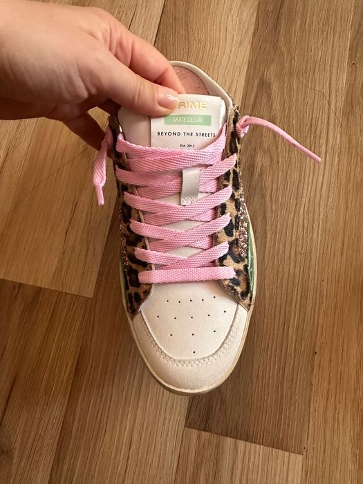 Tenesi decupati comozi Crime London, piele, 37