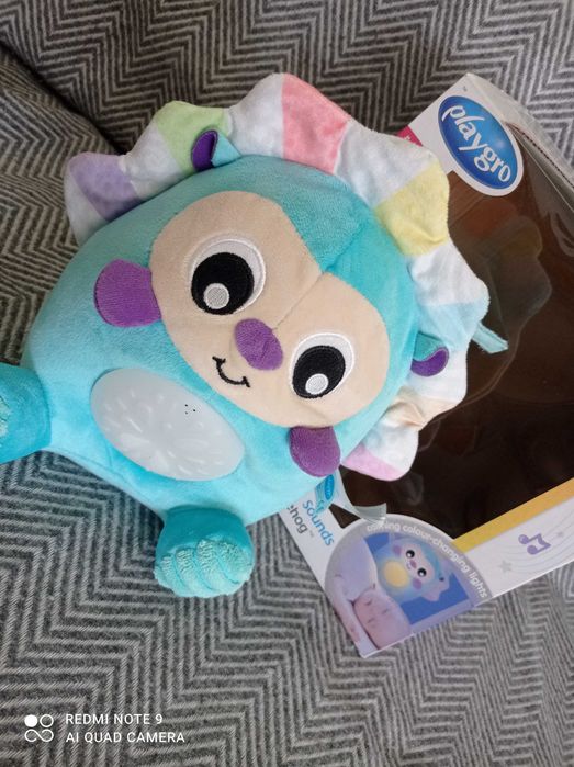 Playgro таралеж плюшена играчка Време е за сън