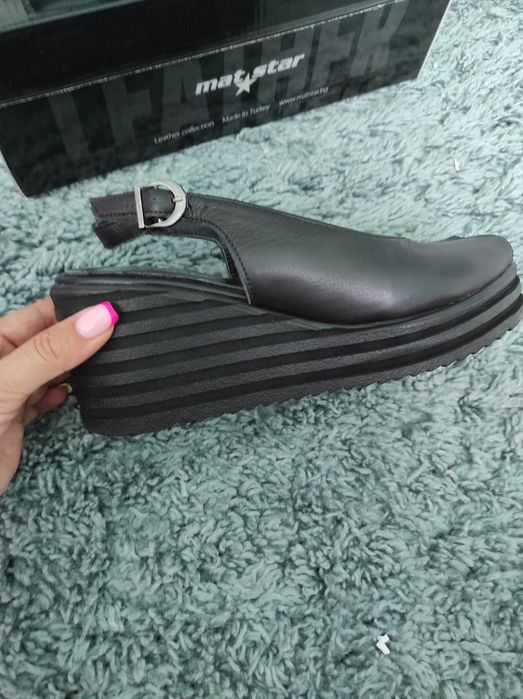 Сандали Матстар естествена кожа