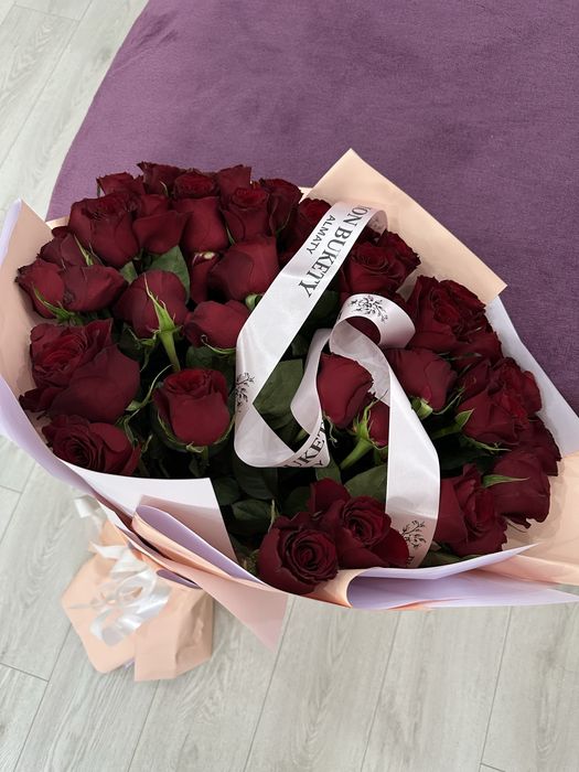 Цветы, букети розы