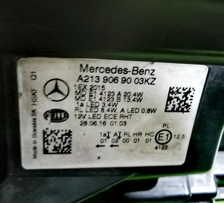 Фар Фарове за Mercedes E-classa W213 / Мерцедес Е-класа А213 LED HIGH