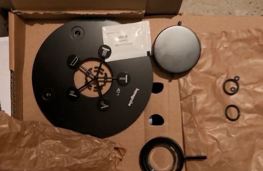 Baterie dus Hansgrohe Ecostat Comfort S  termostatată cu termostat