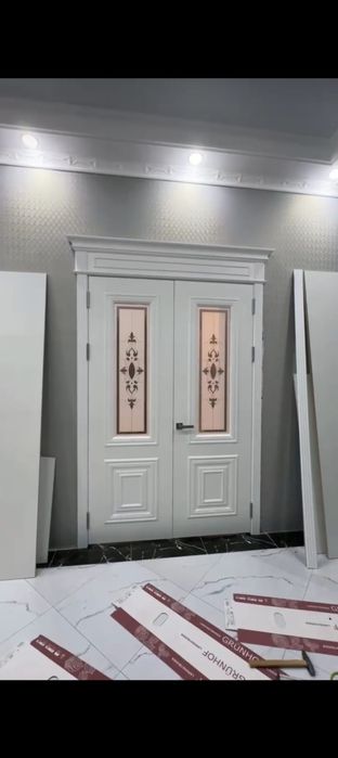 Установка дверей. Есік орнату