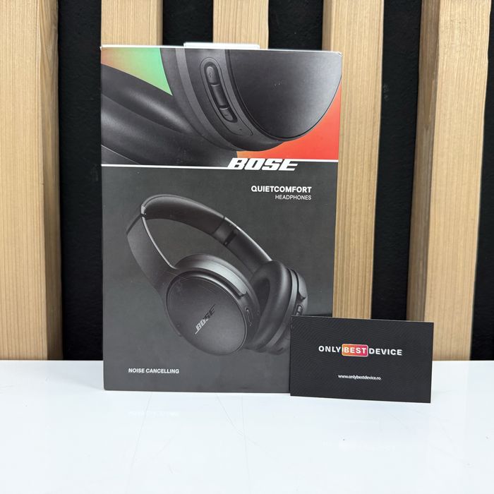 Casti Bose Quietcomfort Noise Cancelling Black