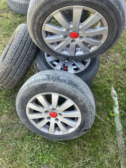 Jante cu cauciucuru de vara  5*112 R16