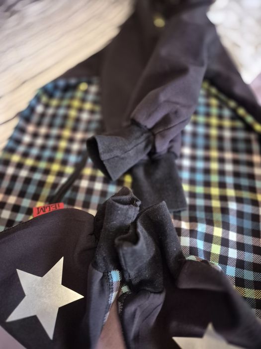 Salopetă IELM mărimea 86 personalizată cu numele Dominic!