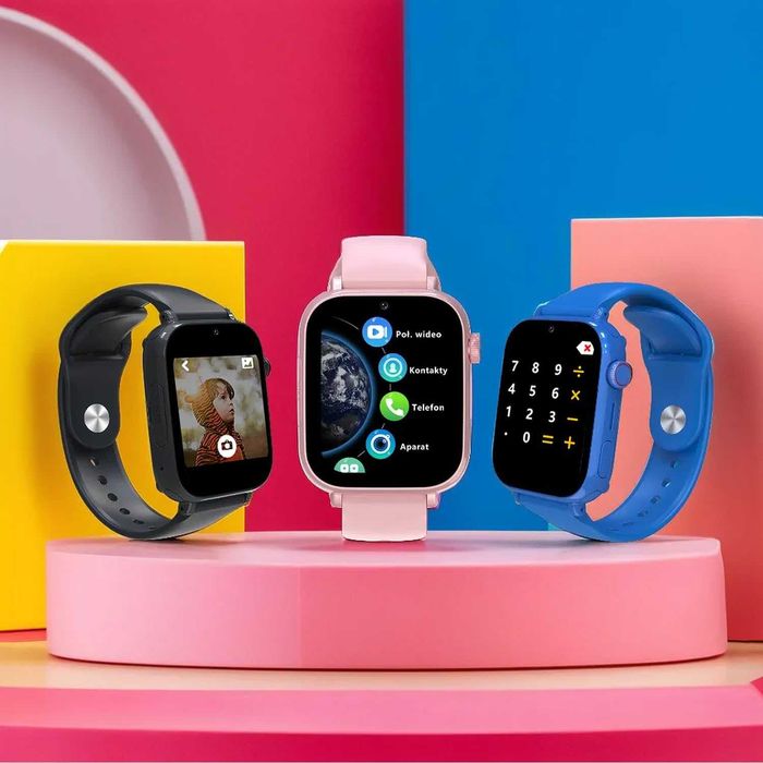 Детски смарт часовник Forever Look Me! 3 - 4G, GPS, Видео разговори