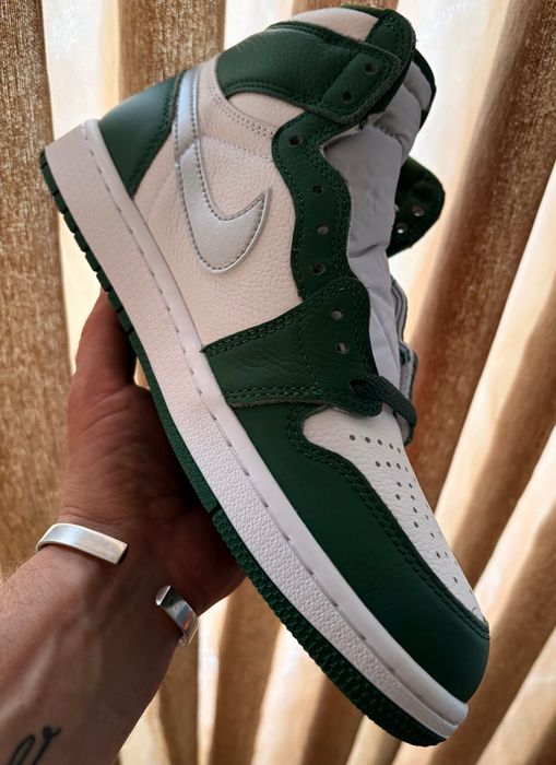 AIR JORDAN 1 retro high OG gorge green/METALLIC SILVER