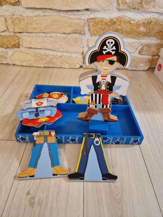 Set magnetic Melissa and Doug Sa-l imbracam pe Joey