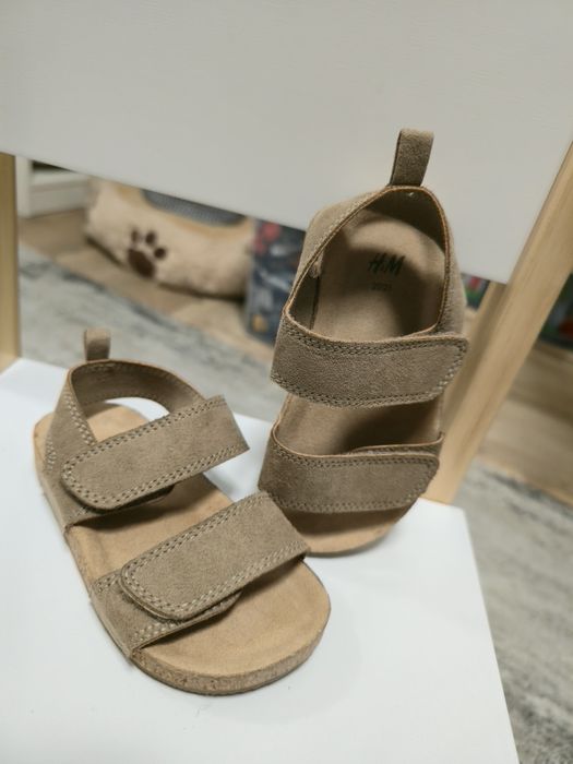 Sandale H&M Copii, Mărimea 20/21, Bej/Kaki