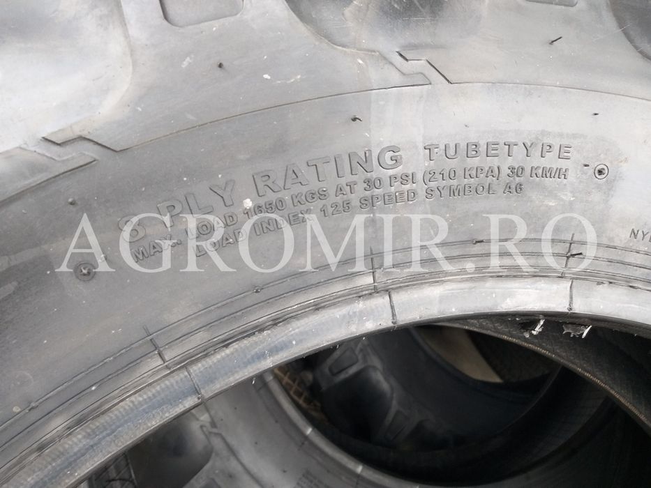 Anvelopa 12.4-28 OZKA KNK50 125A6 8PR TT  Cauciucuri tractor, Fiat, Case, Fendt, John Deere, New Holland, Massey Ferguson, UTB   Cauciucuri tractor, F