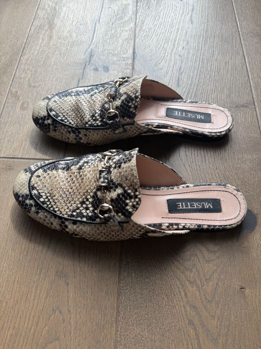 Musette Slip on piele naturala