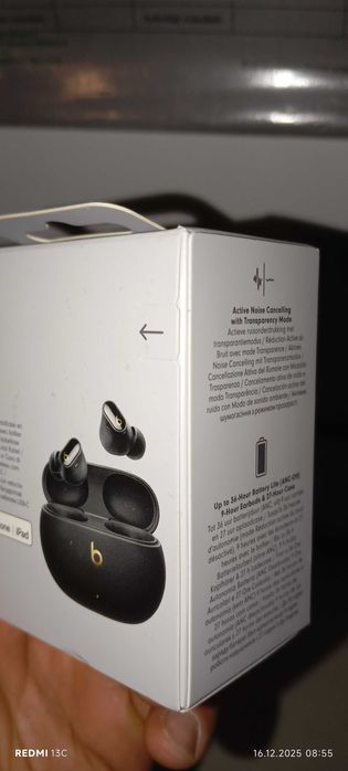 Căști Beats studio Buds negru +gold