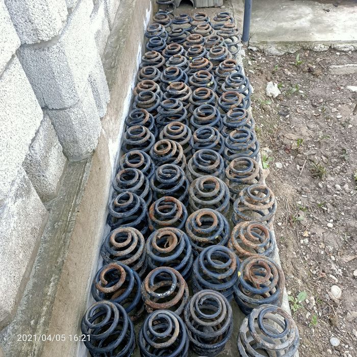 Задние пружины на volkswagen sharan