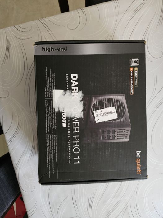 Dark power 11 PRO 1000w Platinum Be quiet захранване