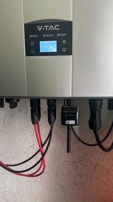 Мрежов соларен инвертор V-TAC 4.6kW + Wi-Fi донгъл + Smart Meter DFUN