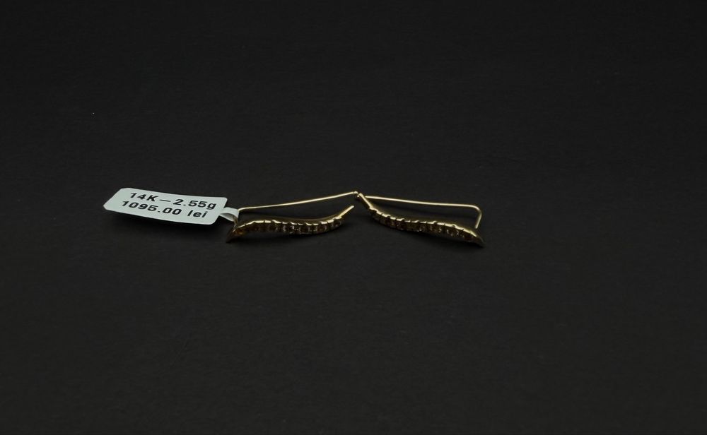 Bijuteria Royal cercei aur 14k 2.55 gr