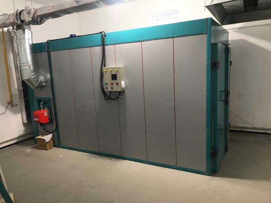 Cuptor Polimerizare Vopsire în Câmp Electrostatic, Model Industrial.