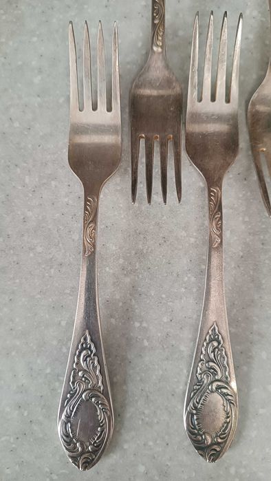 Вилки. МНЦ. Нейзильбер.  СССР