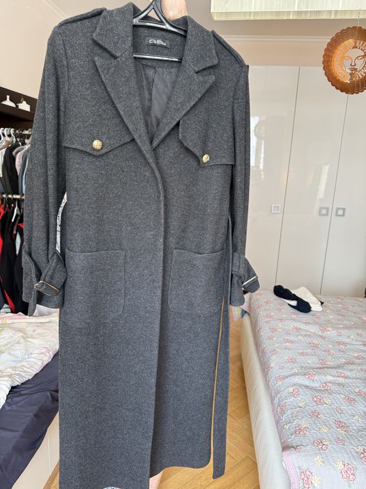 Пальто 100%шерсть