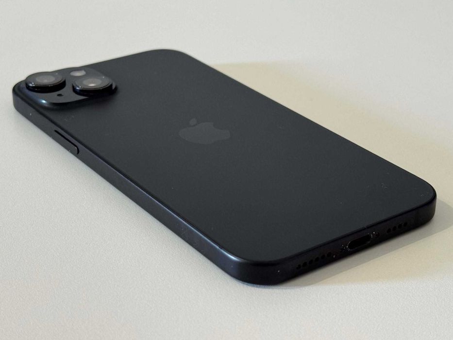Бартер! iPhone 15 Plus Black (Черен) 87% Батерия!