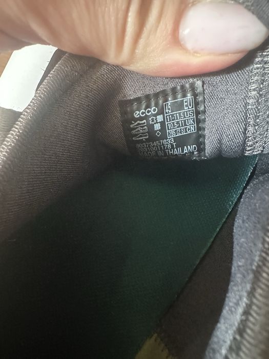 Adidasi Ecco din piele