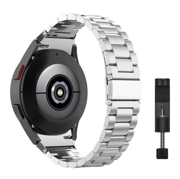 Curea din metal gri pentru Samsung Galaxy Whatch 5,de 44 mm nou de v