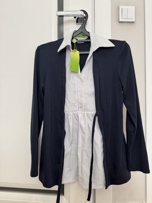 Рубашка обманка для беременных