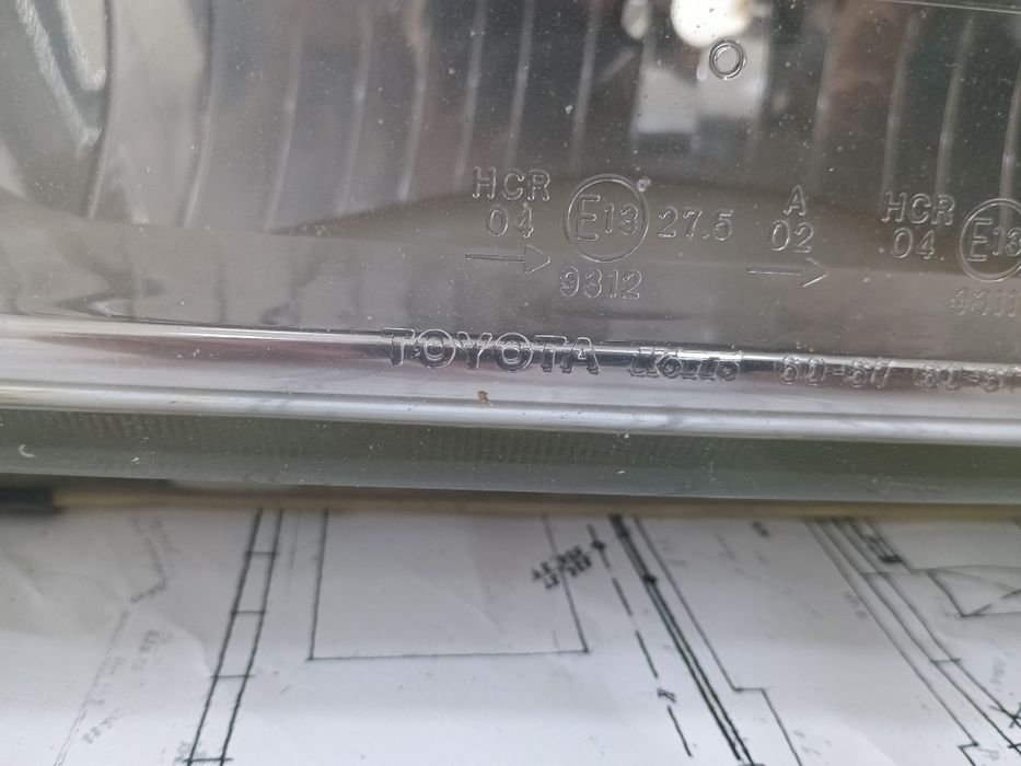 Фары тойота ленд крузер 100