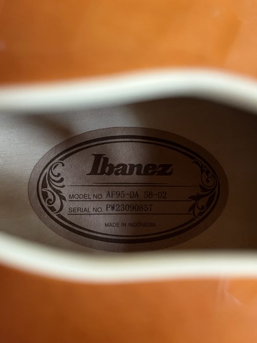 Ibanez af95-da chitara jazz