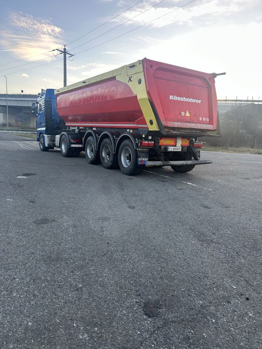 MAN TGX 18.540 4x4 an 2013 Hidro Semiremorca basculabila Kassbohrer