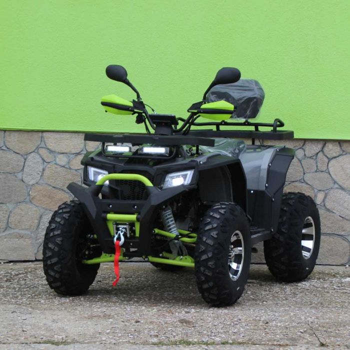 Бензиново АТВ MaxMotors RockHunter GREEN 250cc автоматик, лебедка
