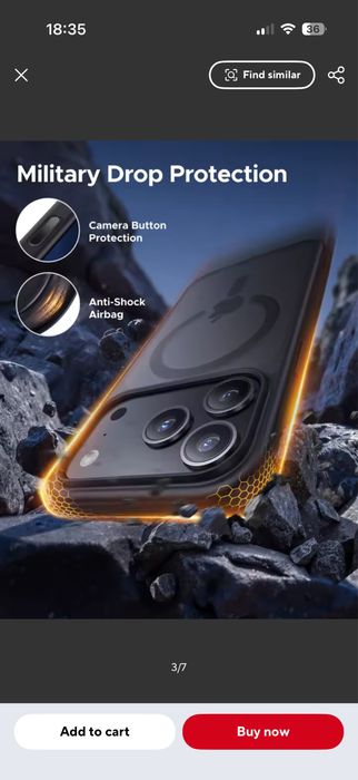Case Ugreen за Iphone 17pro MAX
