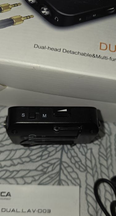 Sistem de doua lavaliere Comica Audio DUAL.LAV D03