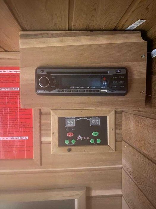 Новая инфракрасная сауна