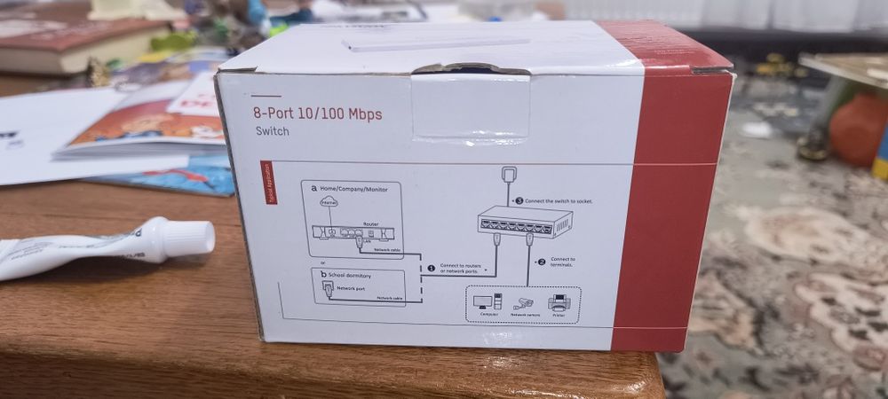 Switch 8 porturi HikeVisiom ultra rapid