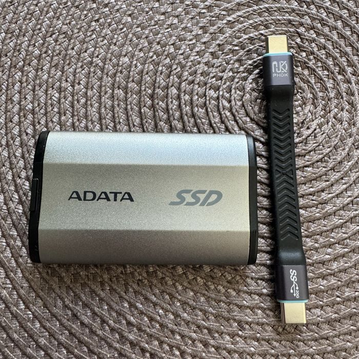 Внешний 512GB ssd Adata SD810 20Гбит/с usb 3.2 gen2x2