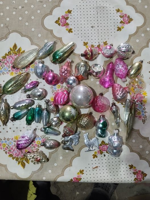 Ёлочные игрушки СССР