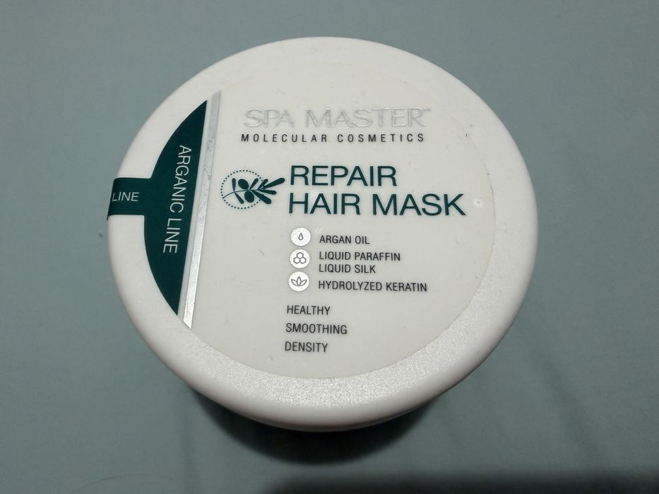 Masca par reparatoare. 500 ml. Spa master molecular. Ulei argan