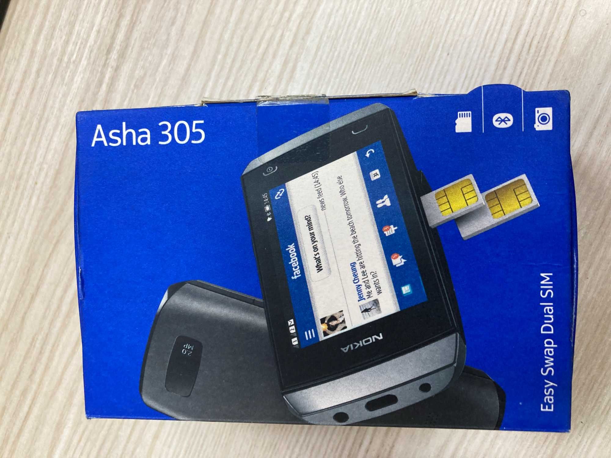 Продам Nokia Asha 305: 12 000 тг. - Мобильные телефоны / смартфоны Алматы  на Olx