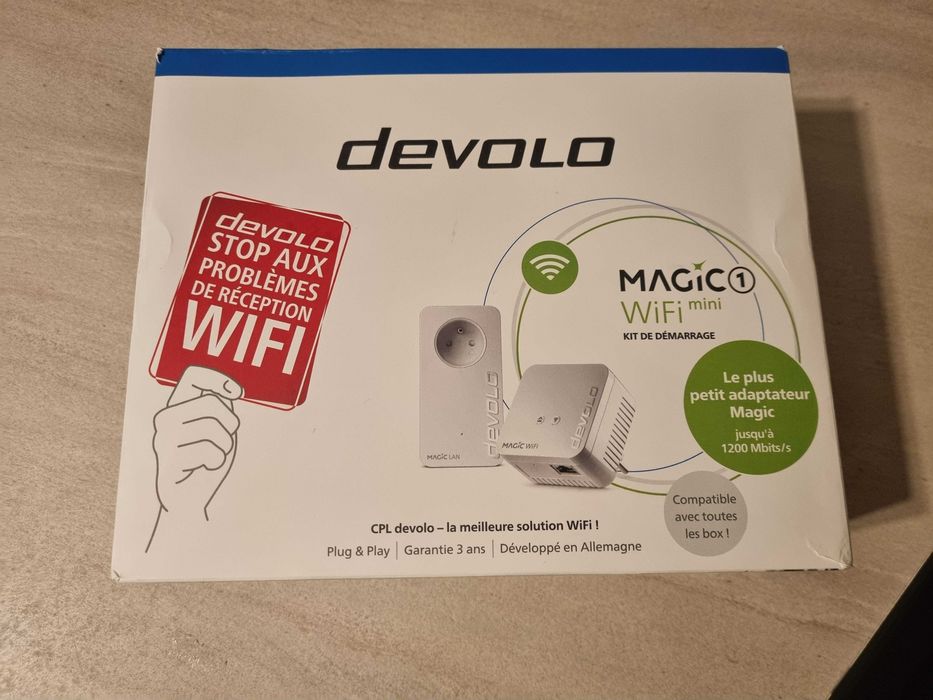 Adaptor wireless Devolo Magic 1 Wi-Fi mini, alb 1200 Mbps
