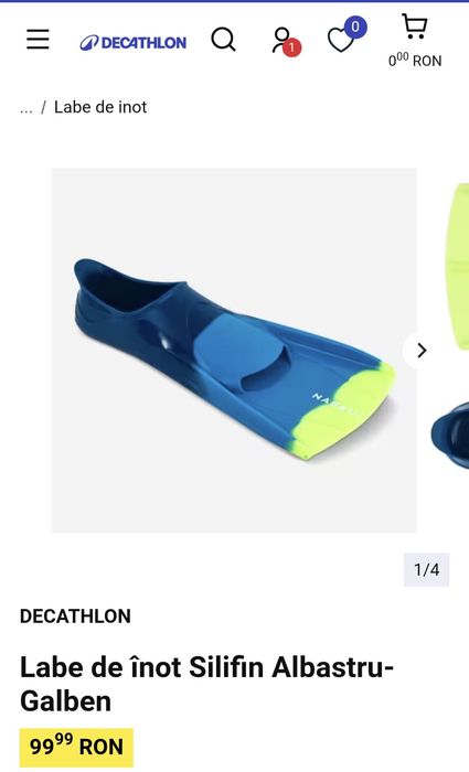 Labe inot nr 41-42 Nabaji Decathlon noi