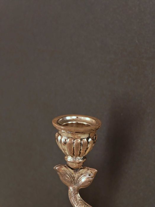 Колекционерски сребърни свещници – Ръчна изработка