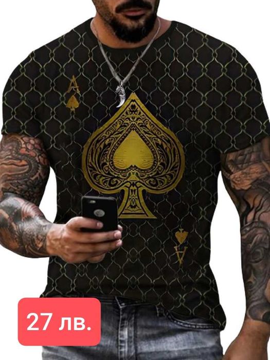 Мъжки тениски ХИТ модели