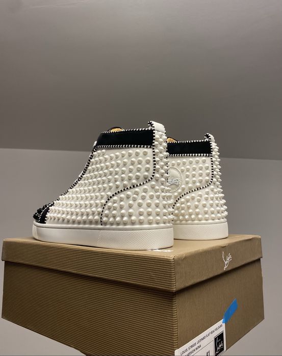 Christian Louboutin High Black White