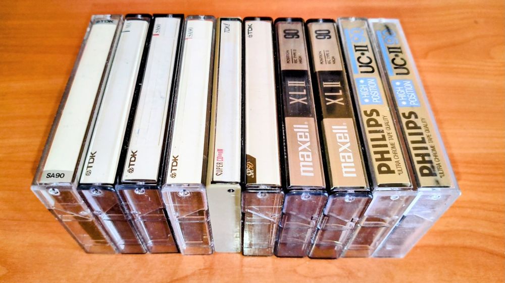 10-Аудиокассет типа II Chrome