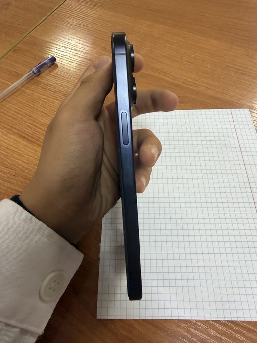 Айфон 15 pro max (коробка, документы все есть)