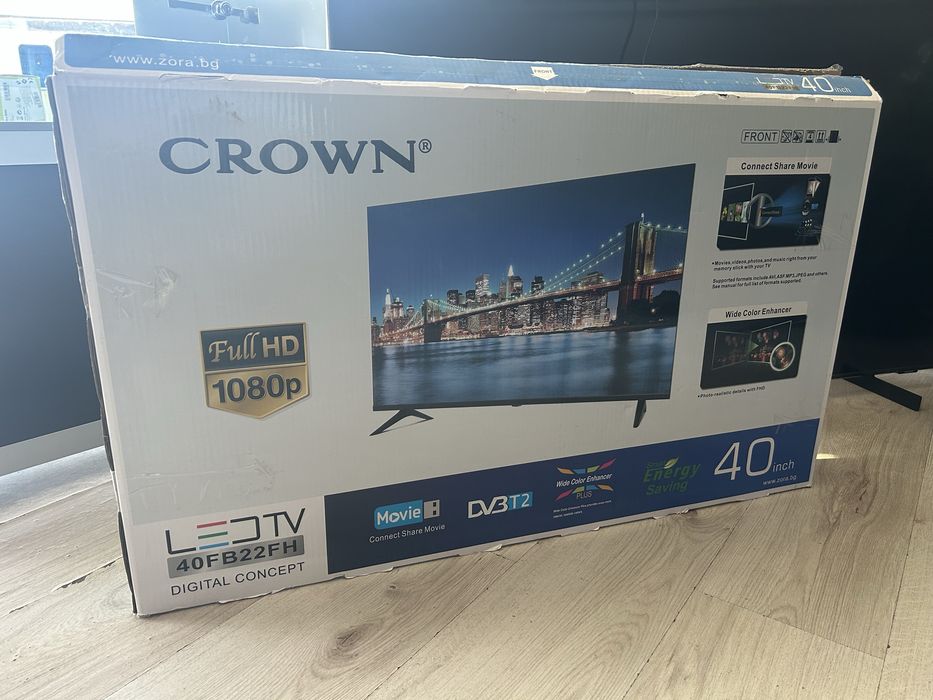 Телевизор CROWN 40”